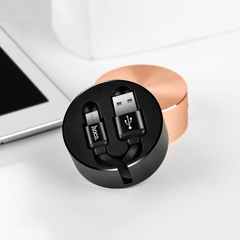 u23 resilient collectable micro usb charging cable interior