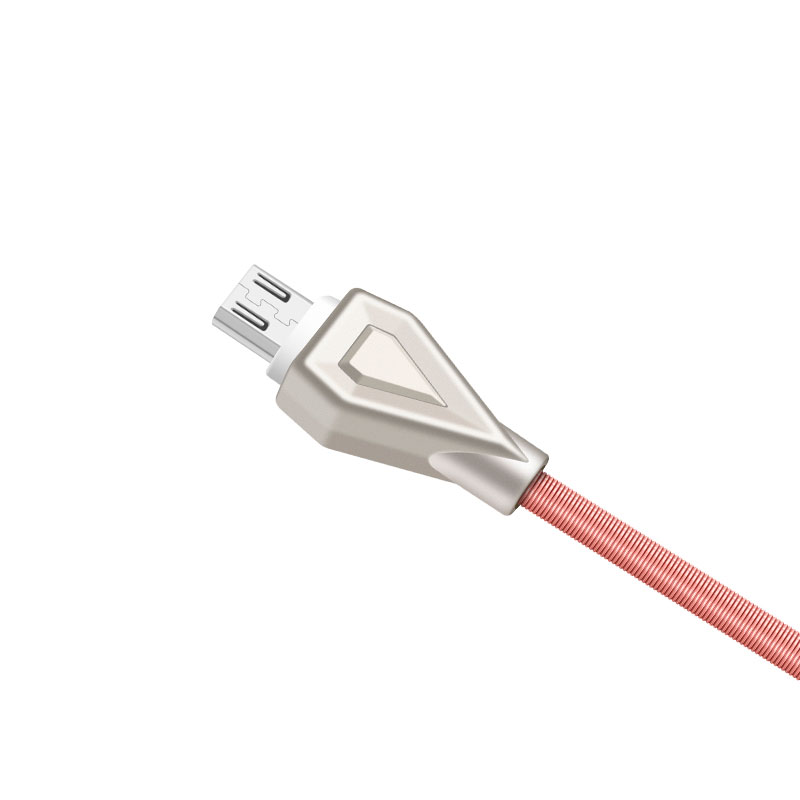u25 golden armor charging cable micro usb connector