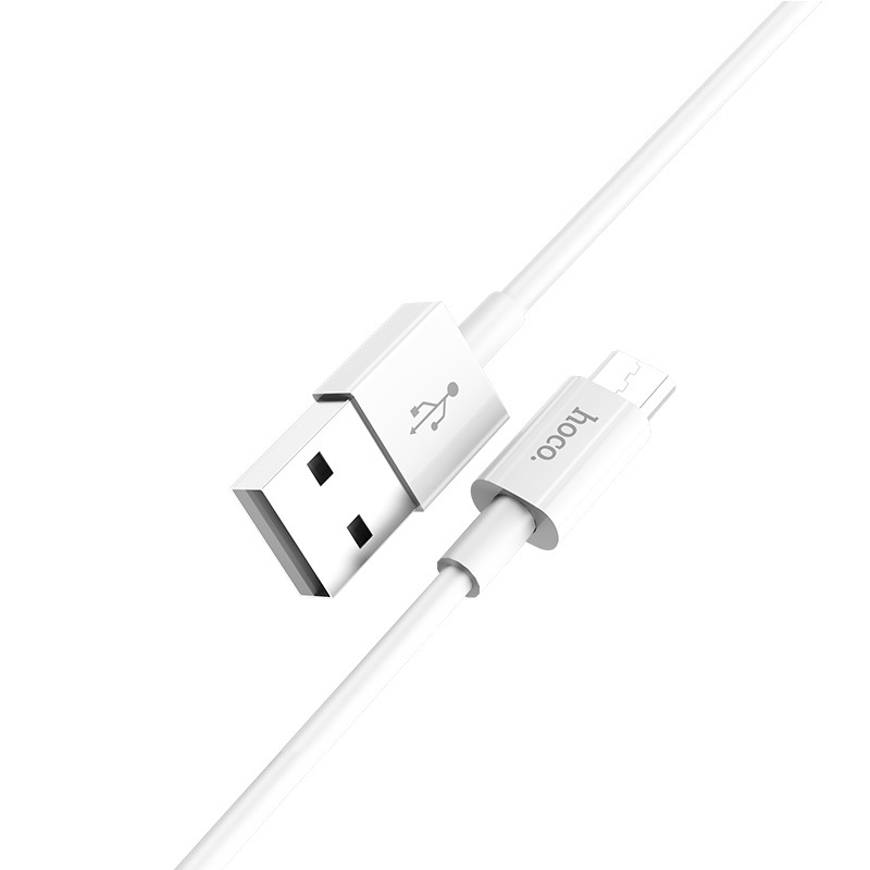 x23 skilled charging data cable micro usb down white