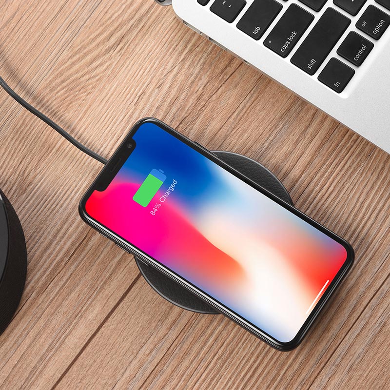 cw14 round wireless charger phone