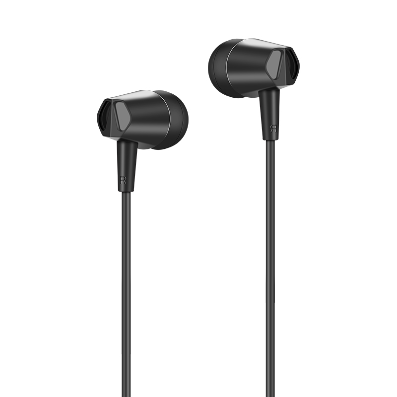 m34 honor music universal earphones with microphone back