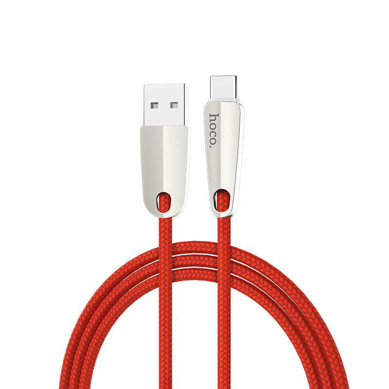 u35 space shuttle smart power off type c charging data cable