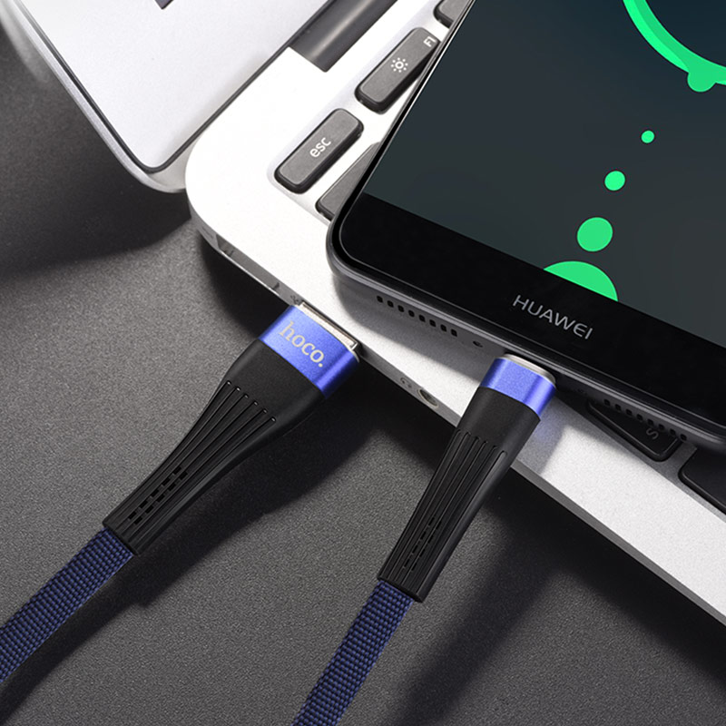u39 slender type c charging data cable notebook