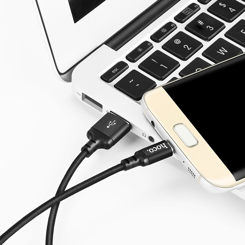 x14 times speed micro usb charging cable interior