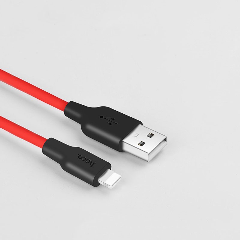 x21 silicone lightning charging cable joint