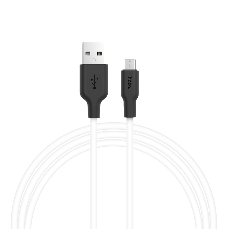 x21 silicone micro charging cable rounded