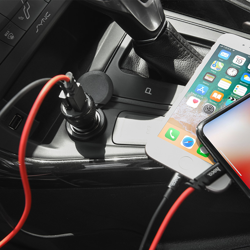 z21 ascender dual port car charger charge