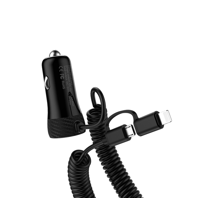 z21a ascender car charger with cable 2in1
