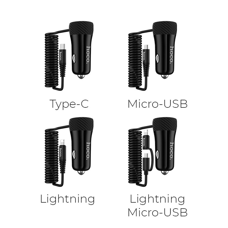 z21a ascender car charger with cable options