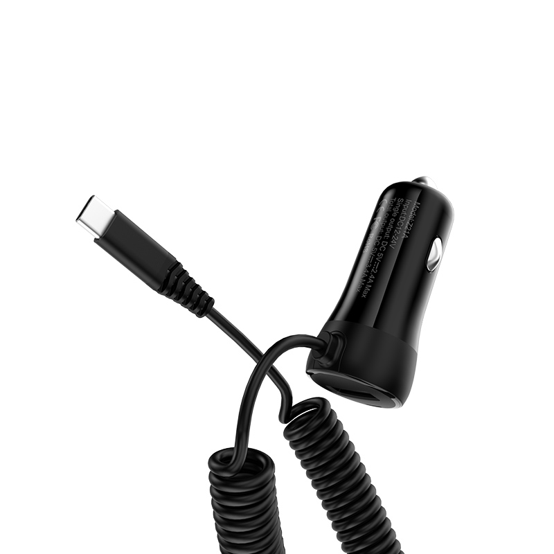 z21a ascender car charger with cable spring