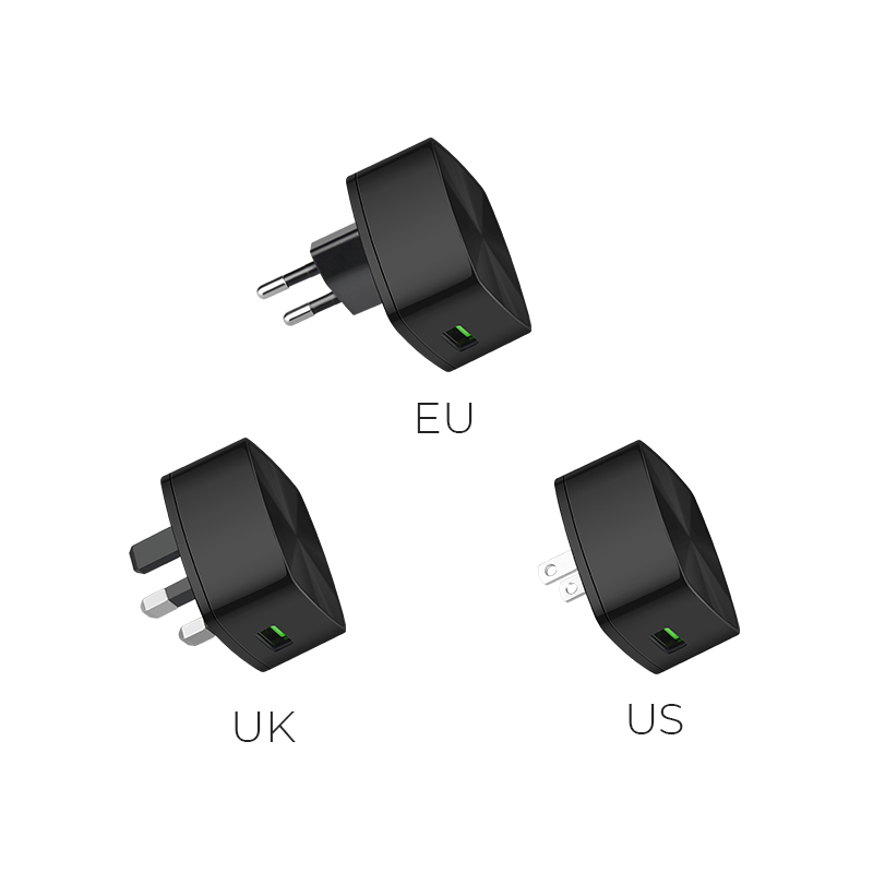 c26 mighty power qc3.0 single port charger plugs