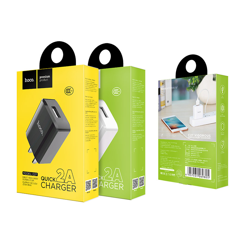 c27 vigorous single port charger packages