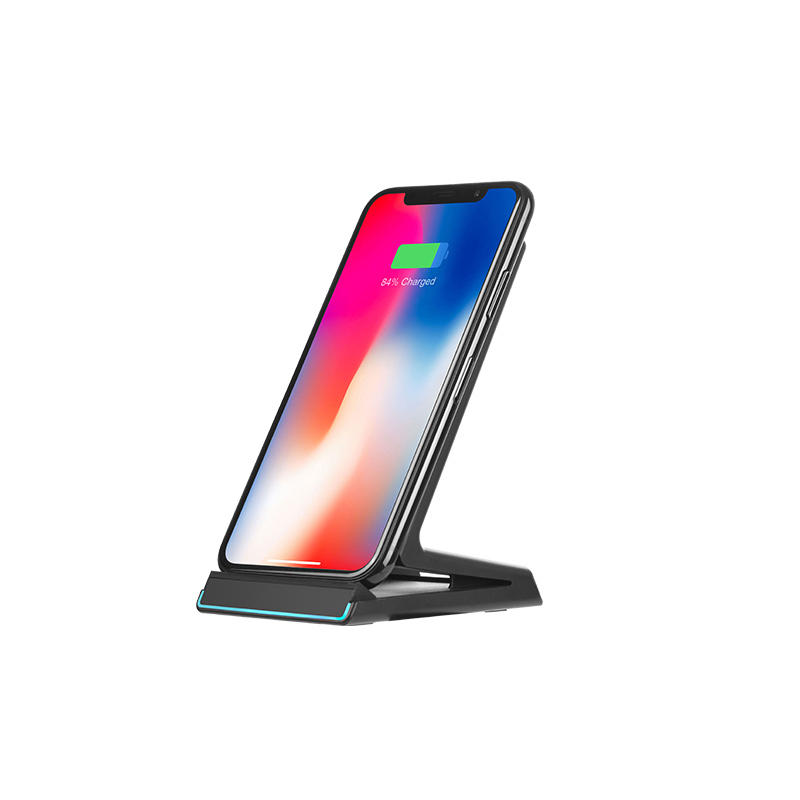 Wireless charger “CW1B Z-shape” portable tabletop charging dock - HOCO