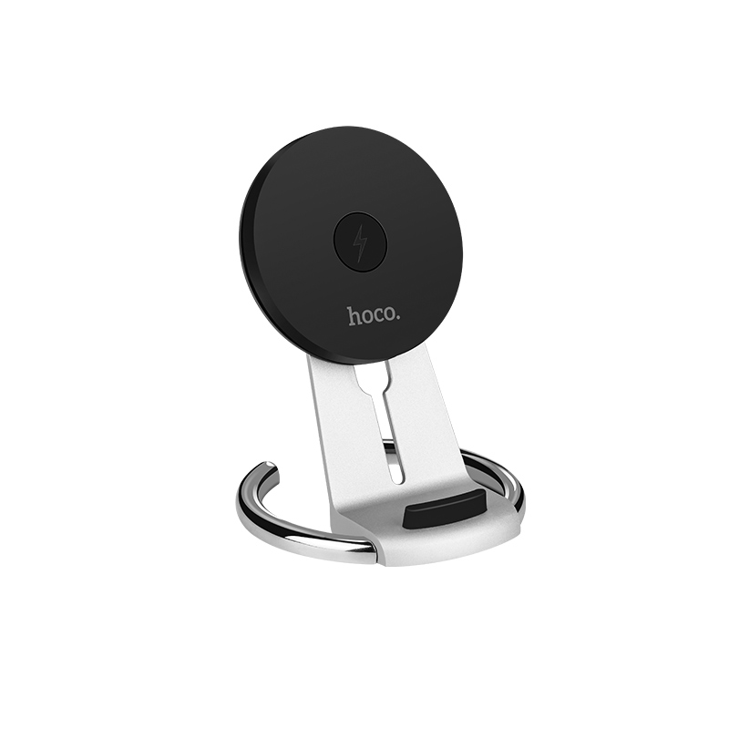 cw5a unhindered desktop wireless charger stand side