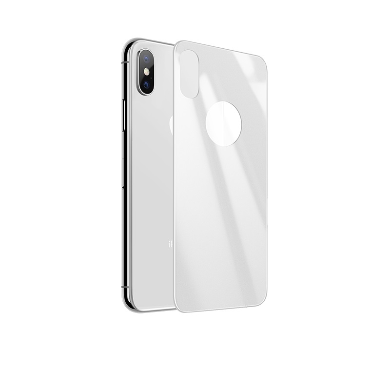 Opaque grænse Brink iPhone X backside glass «Anti-fingerprint» tempered glass - HOCO | The  Premium Lifestyle Accessories