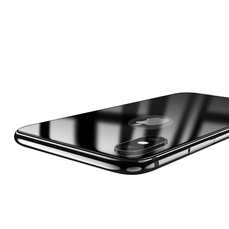 iphone x anti fingerprint back glass slim