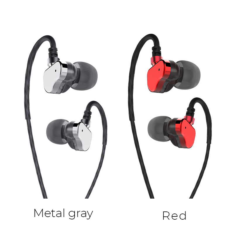 m36 double coil earphones with microphone colors
