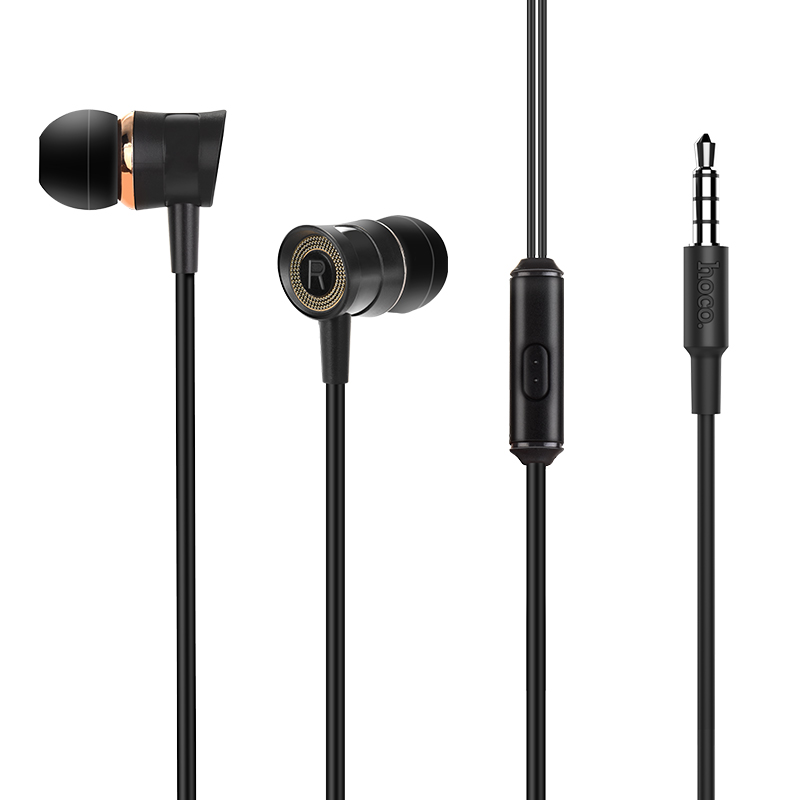 m37 universal earphones with microphone wires