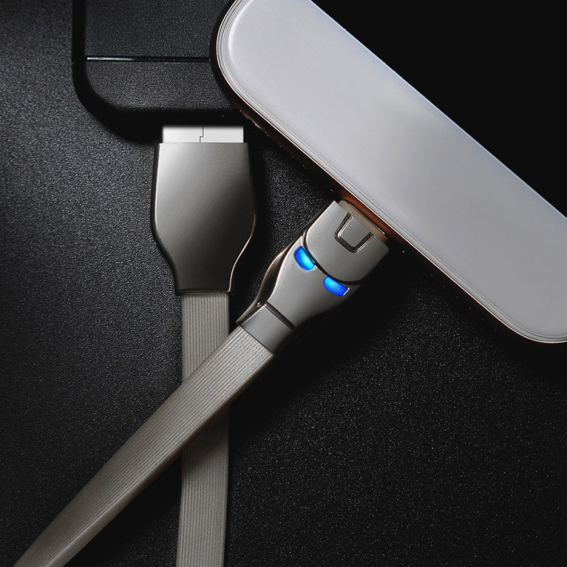 u14 Steel Man Micro USB кабель для зарядки внутри