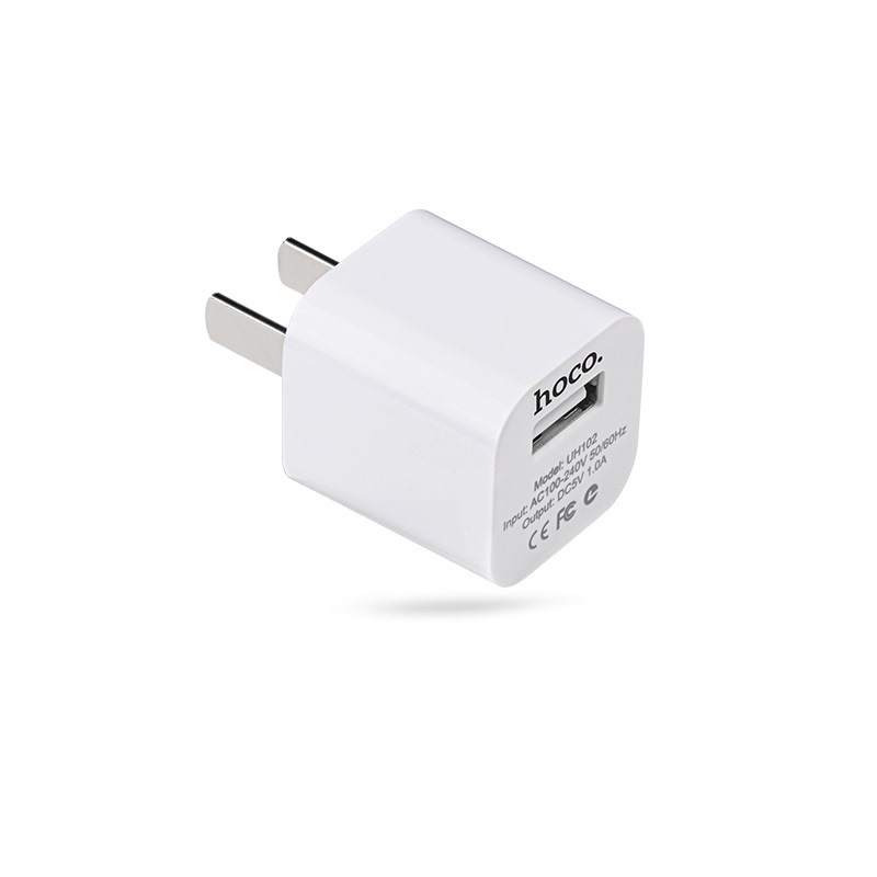 uh102 smart charger single usb white