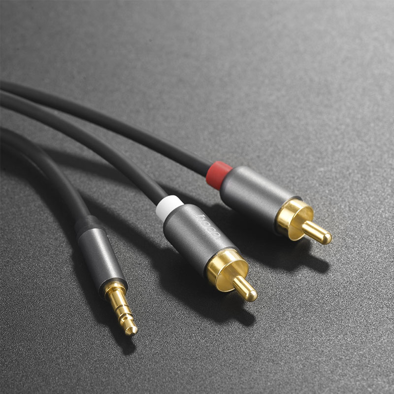 upa10 3.5 mm jack to rca audio cable plugs