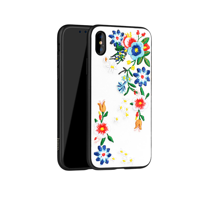 iPhone X case Summery flowers series phone case back cover