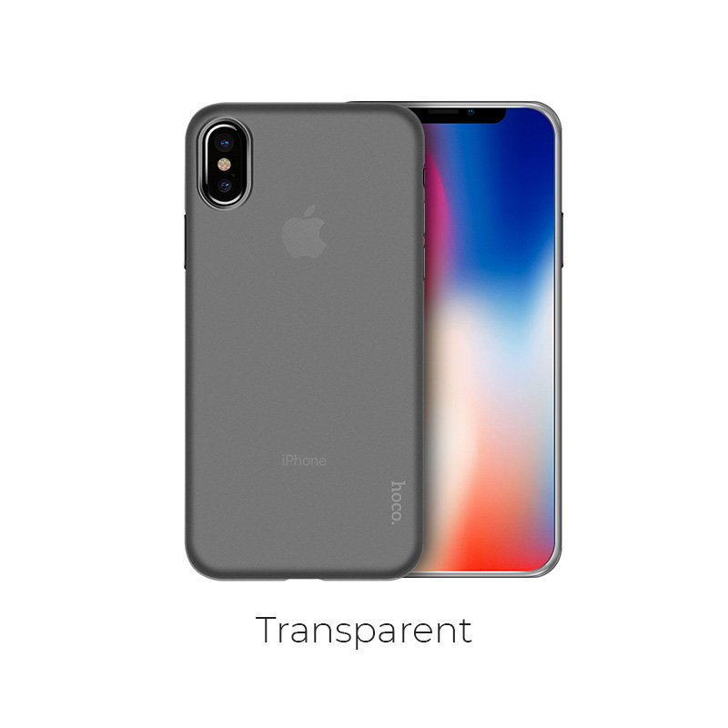 ip x thin series case transparent