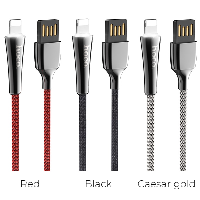 u41 lightning soft light charging cable colors