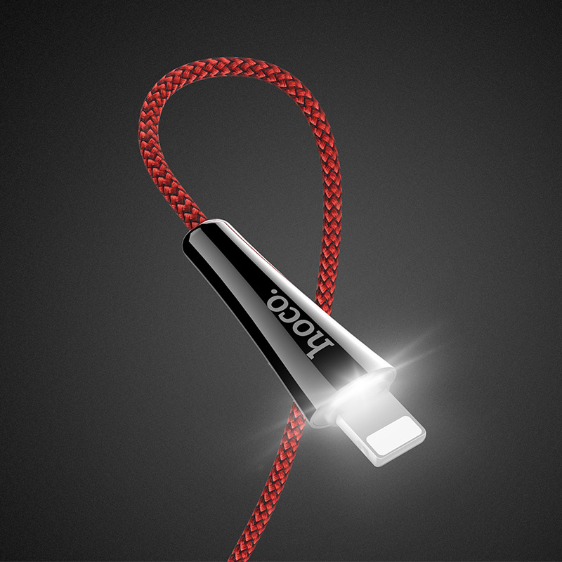 u41 lightning soft light charging cable light