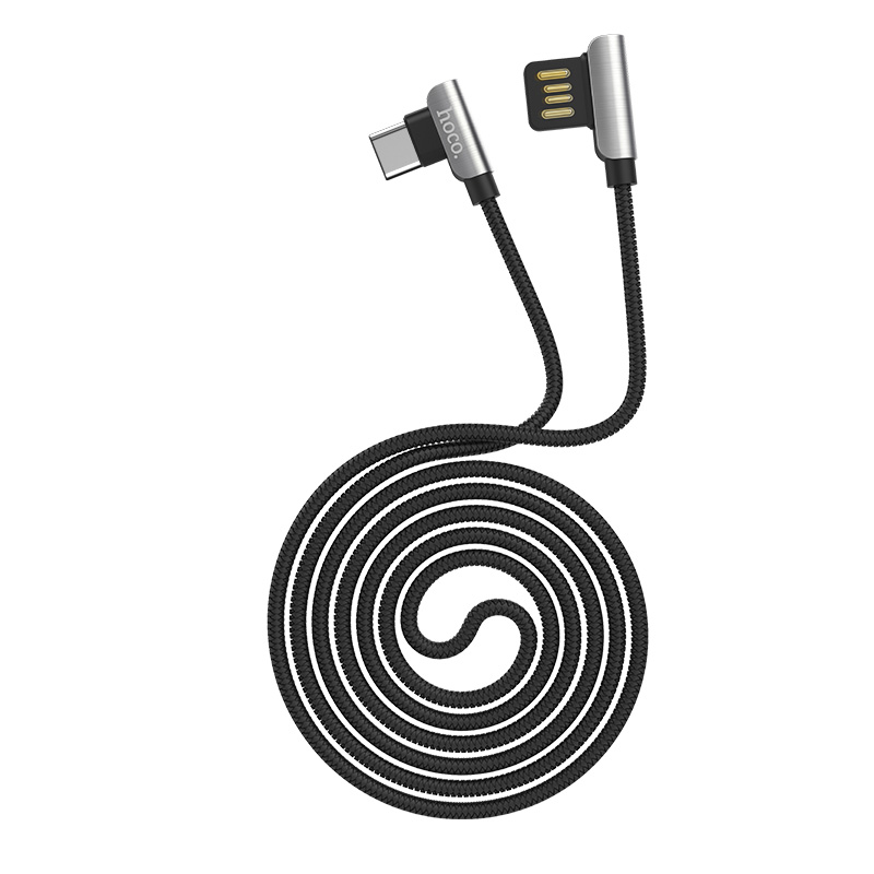u42 type c exquisite steel charging data cable rounded