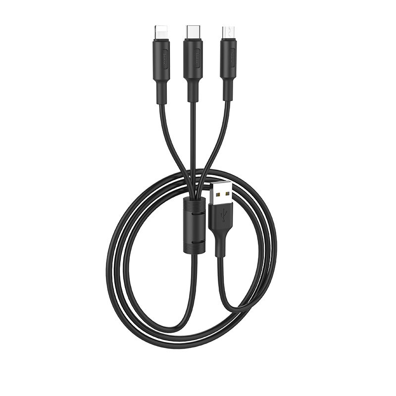 x25 soarer charging cable 3 in 1 rounded