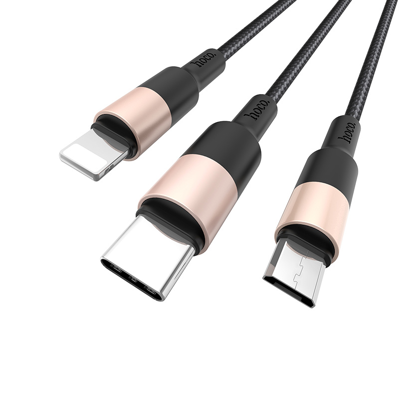 x26 xpress charging cable 3 in 1 joints