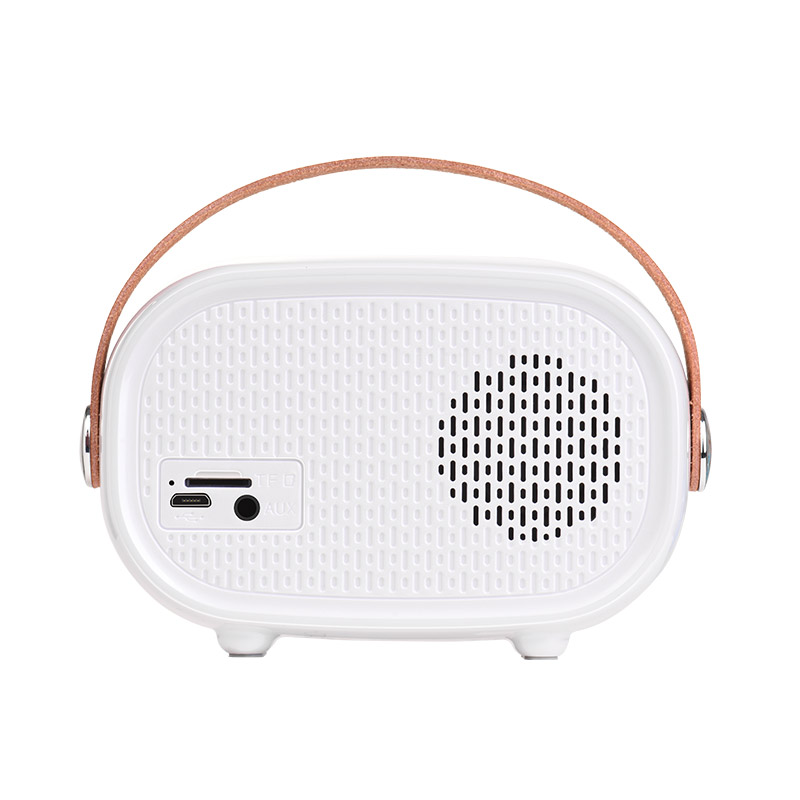 bs16 voice reminder bluetooth speaker back