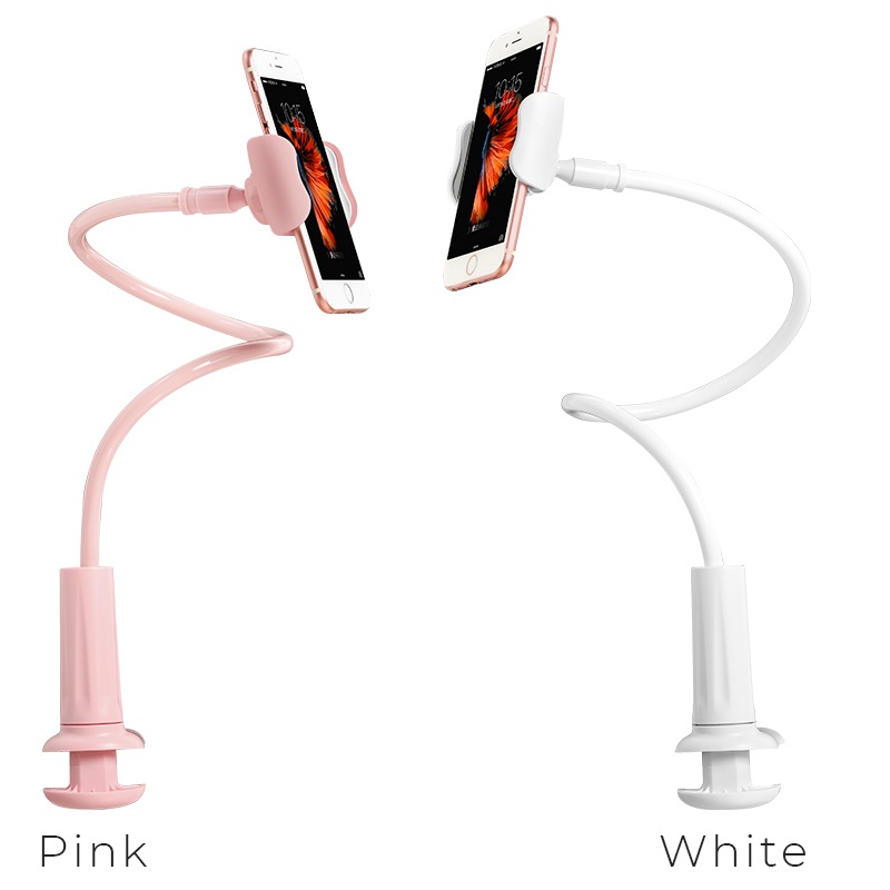 ca10 lazy stent mobile phone holder with clip colors