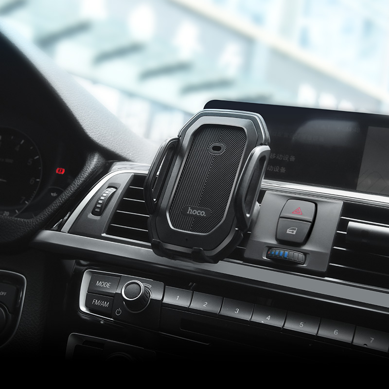 ca32 platinum infrared auto induction in car phone holder interior black