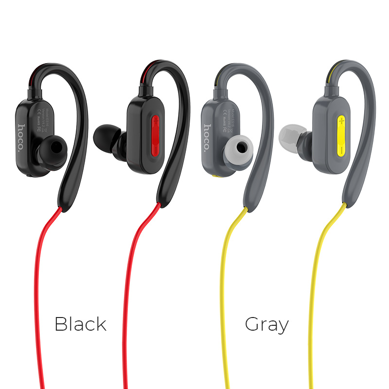 es16 crystal sound sports bluetooth headset colors