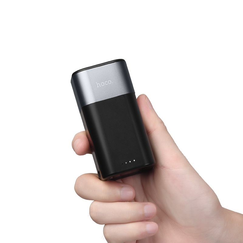 j24 cool energy mobile power bank in hand