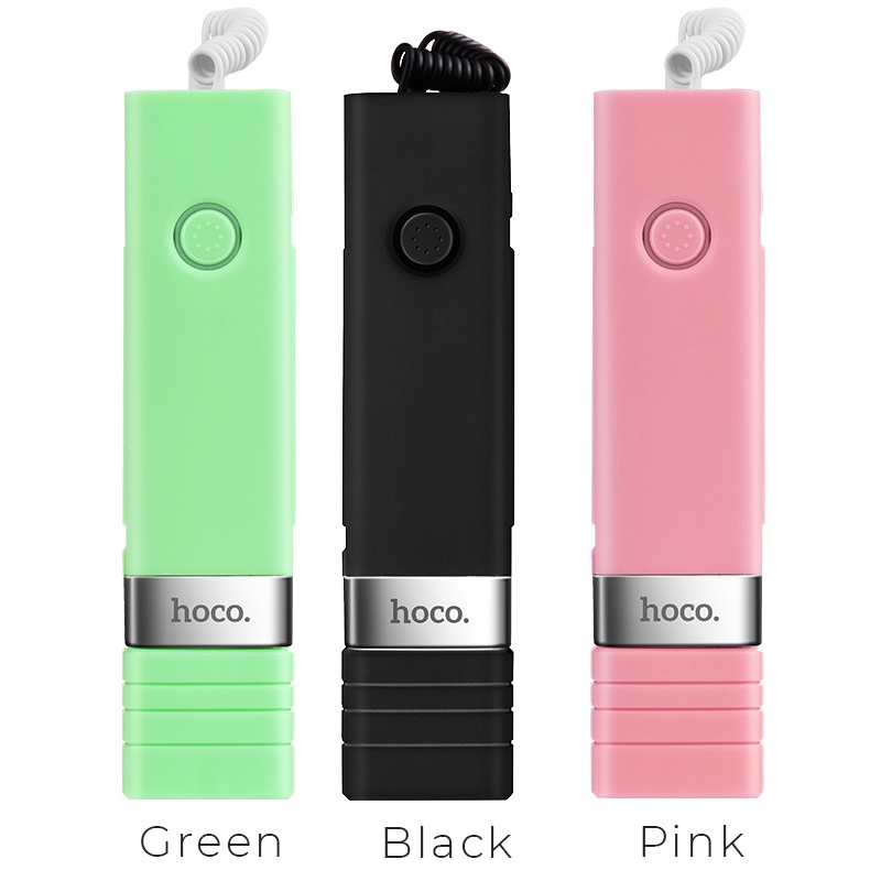 k3 beauty wired controllable selfie stick colors