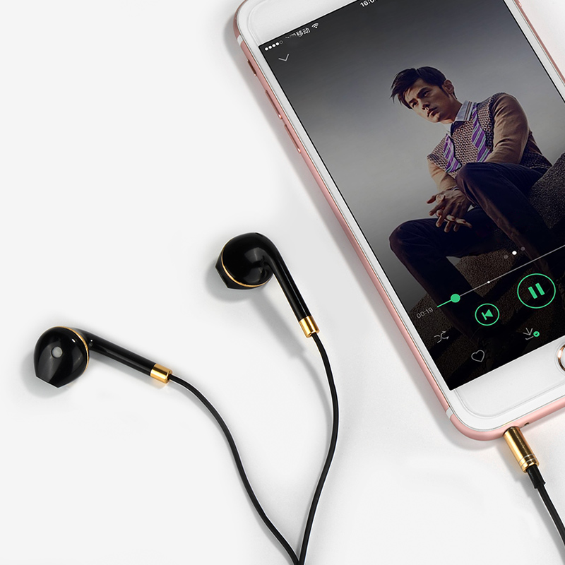 Hoco M1 Pro Earphones-Iphone Blanco