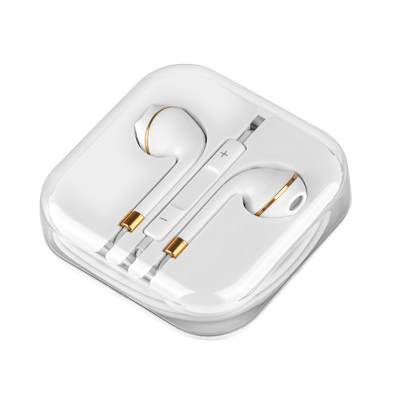 m1 original series earphone for apple case white