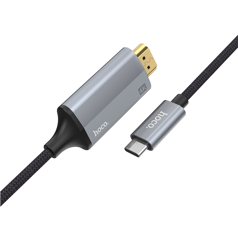 Cable Type-C to HDMI 4K “UA13” aluminum alloy shell - HOCO