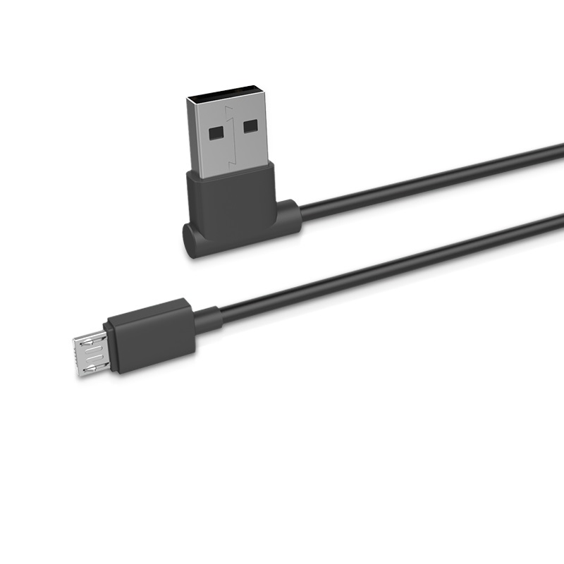 upm10 l shape micro usb charging cable connector