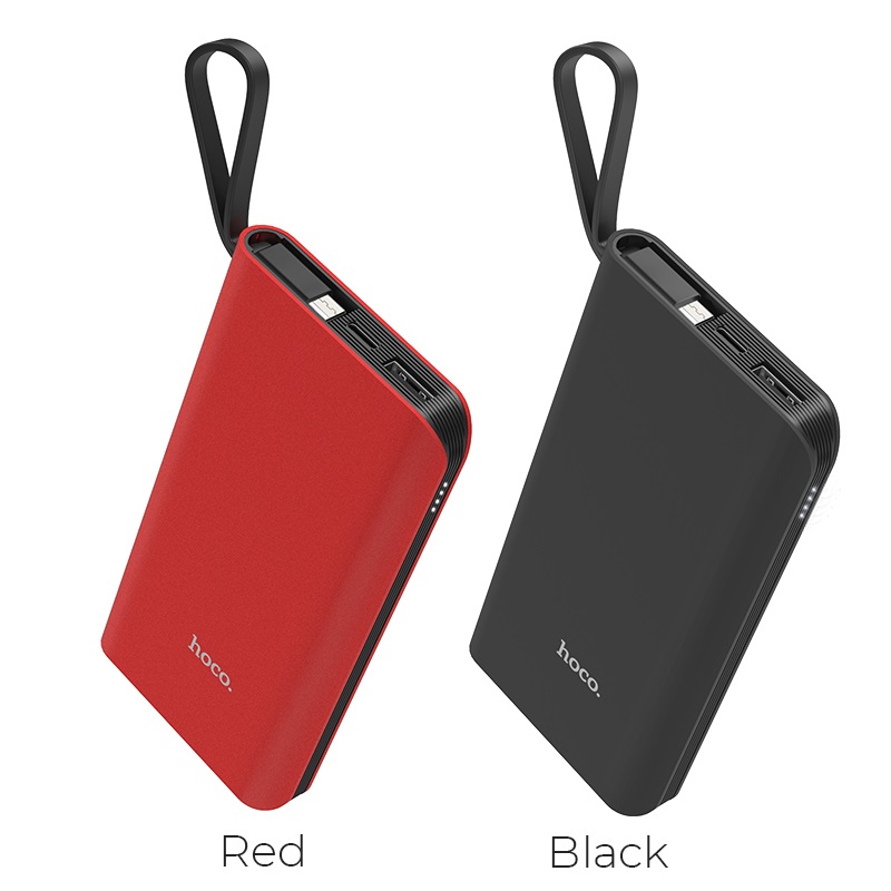 hoco j25a new power mobile power bank micro usb colors