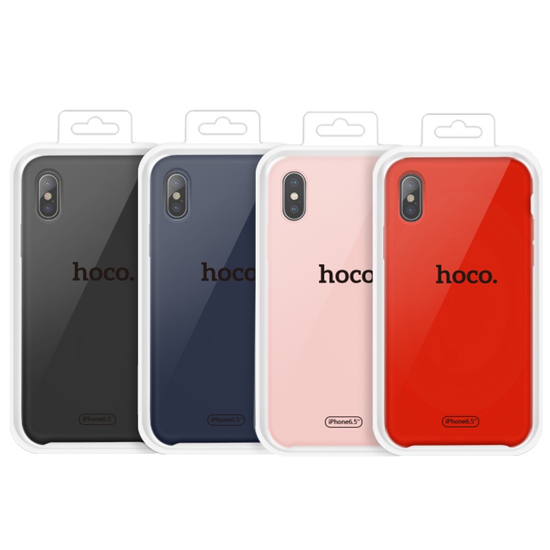 hoco pure series protective case for iphone 5.8 6.1 6.5 box