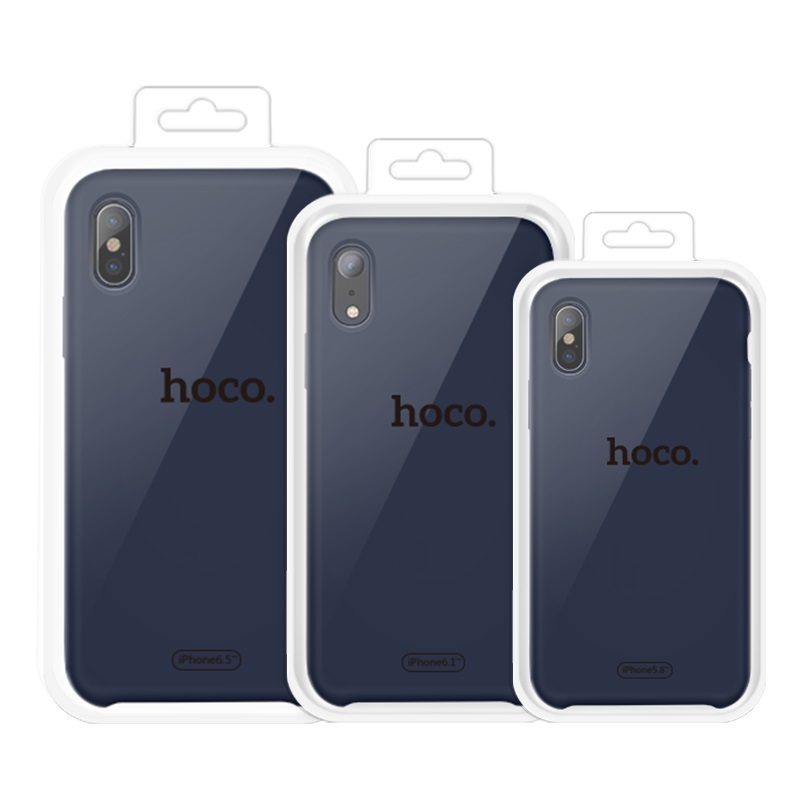 hoco pure series protective case for iphone 5.8 6.1 6.5 packages