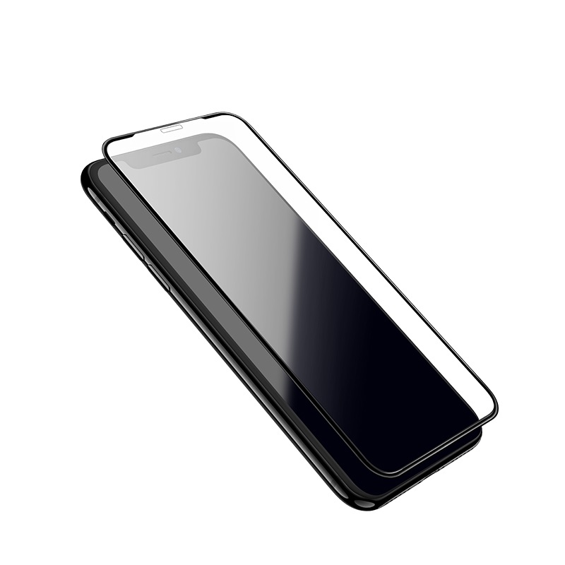 hoco shatterproof edges full screen hd glass a1 for iphone 5.8 6.1 6.5 frames