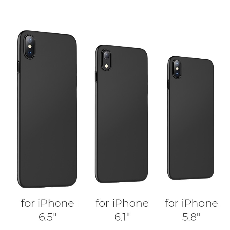 hoco thin series frosted case for iphone 6.5 6.1 5.8 sizes