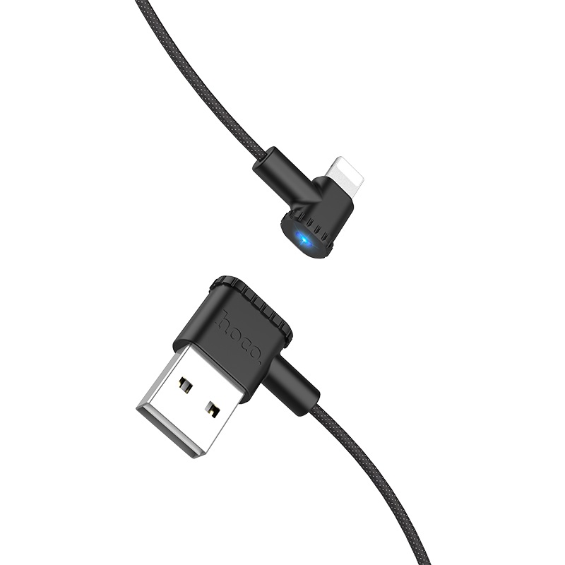 hoco x28 premium charging data cable lightning indicator