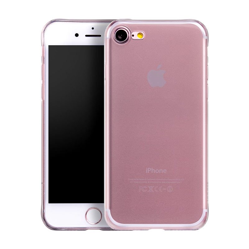 light series frosted tpu protective case iphone 7 8 front