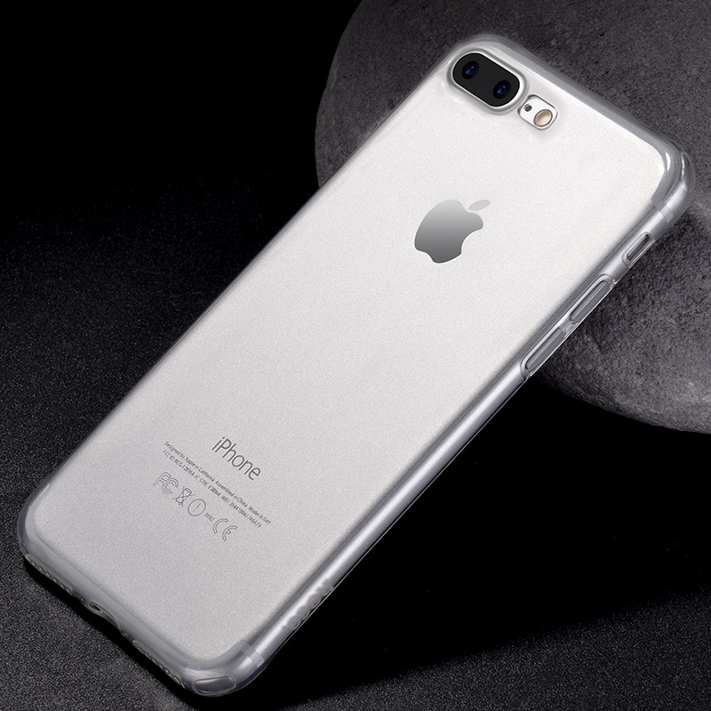 light серия tpu чехол для iphone 7 8 plus серый телефон